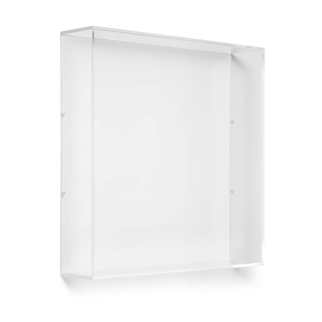 Wexel Art UV Grade Acrylic Backless Shadowbox Lid 3" Depth